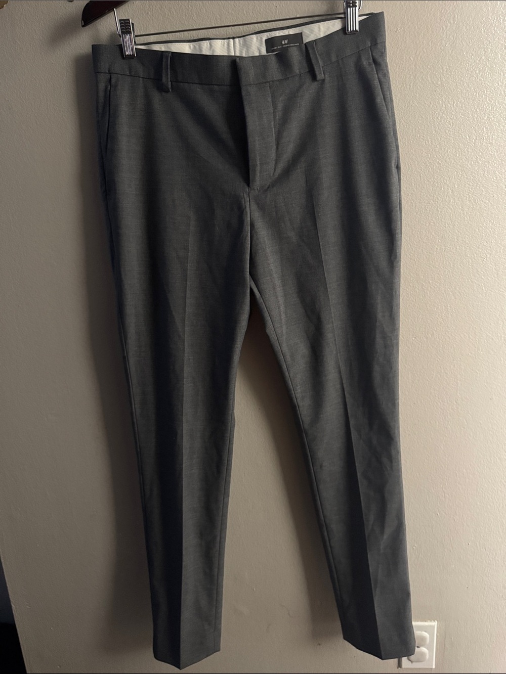 H&M Men’s Charcoal Gray Dress Pants
